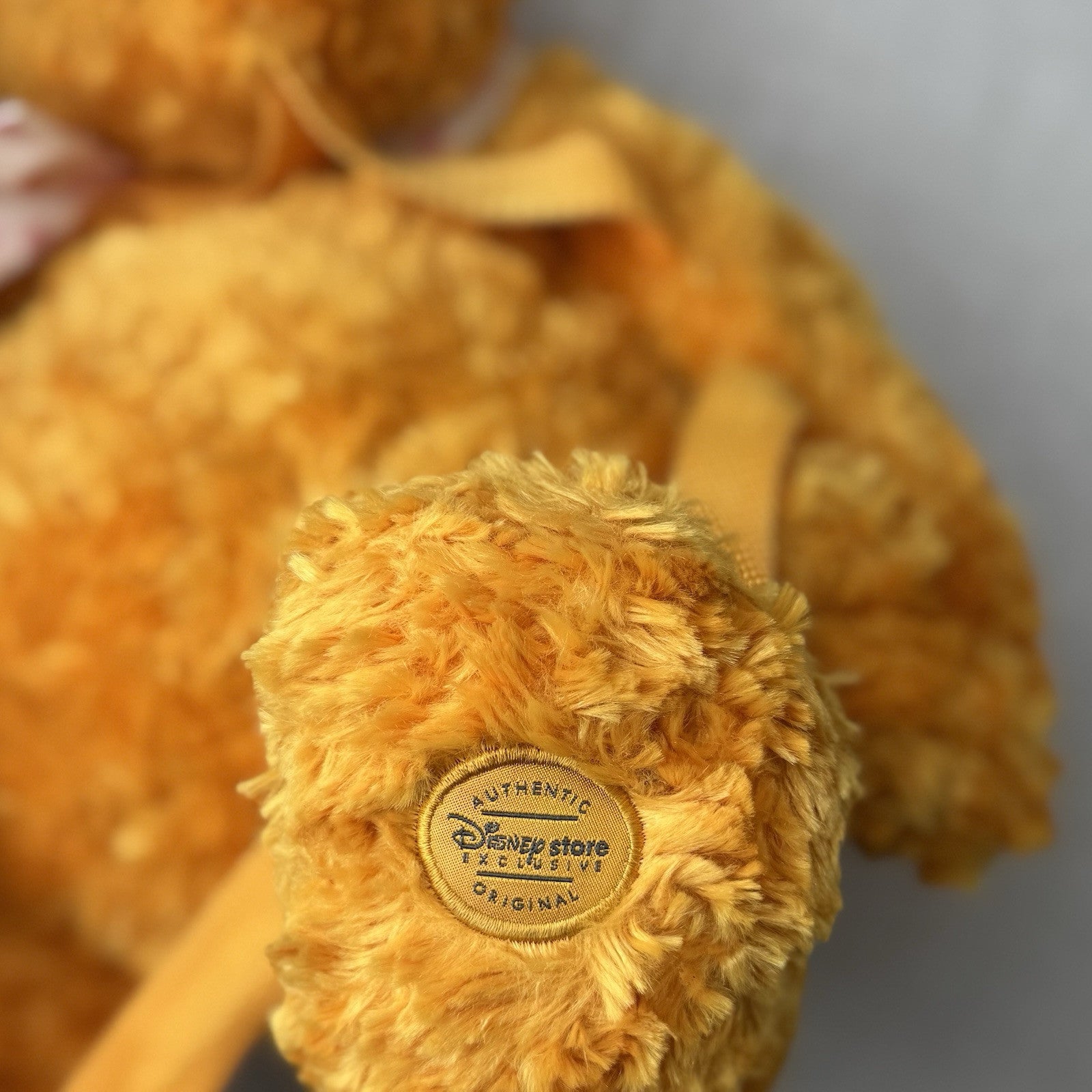 Disney Store The Muppets Show - Fozzie Bear Backpack Plush Bag Collectible