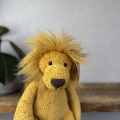 Jellycat Medium Pelhamby Lion - Pristine Retired Jellycat Lion Soft Toy 12" NWT