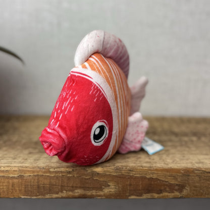 Jellycat Fishiful Pink - Pink Fish Soft Toy Beanie Small Retired With Tags 6”