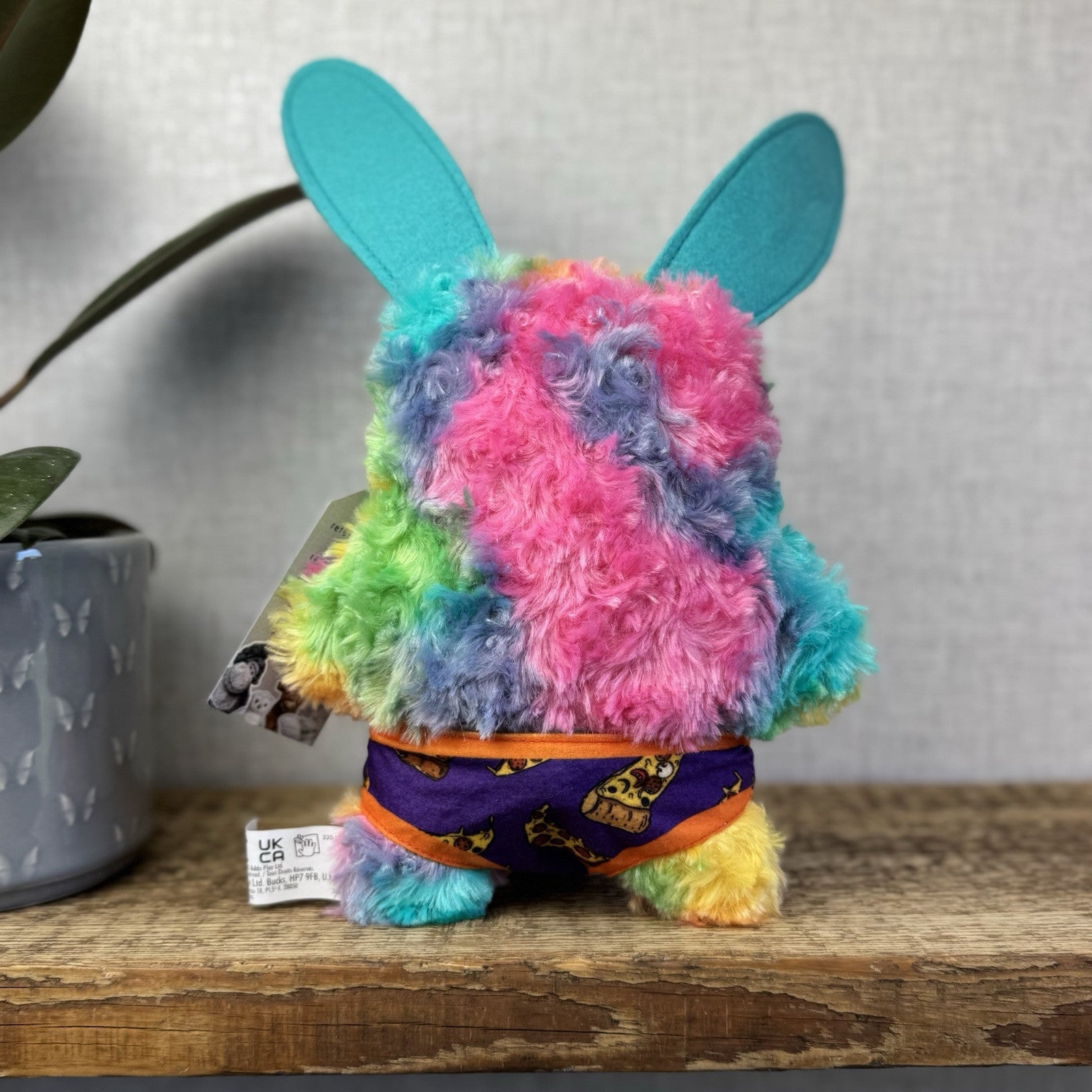 Fuggler Budgie Fuggler Snuggler Rabid Rabbit Rainbow Pizza Pants Cute Bunny
