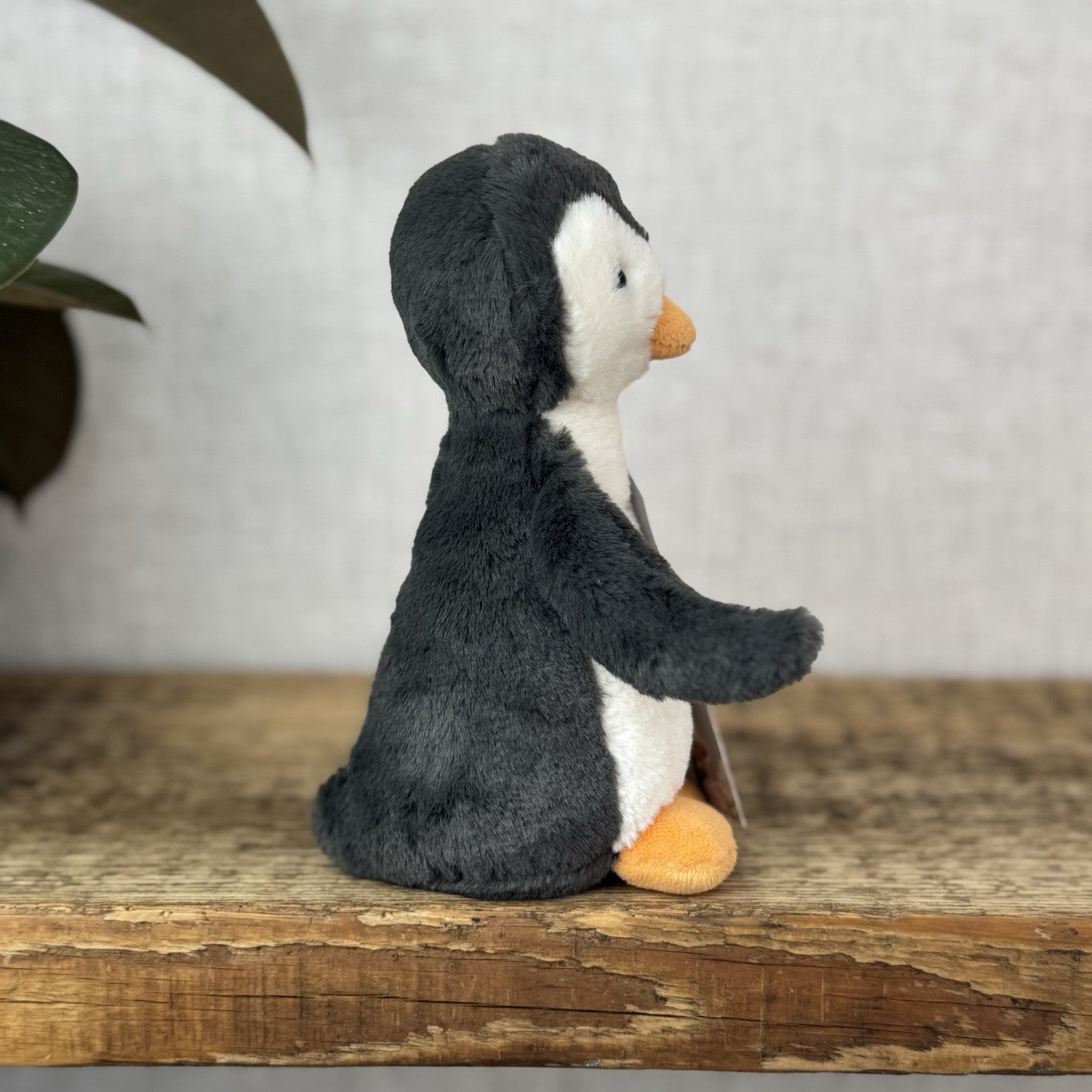 Jellycat Small Bashful Penguin - Small Retired Standing Penguin Grey - 8”