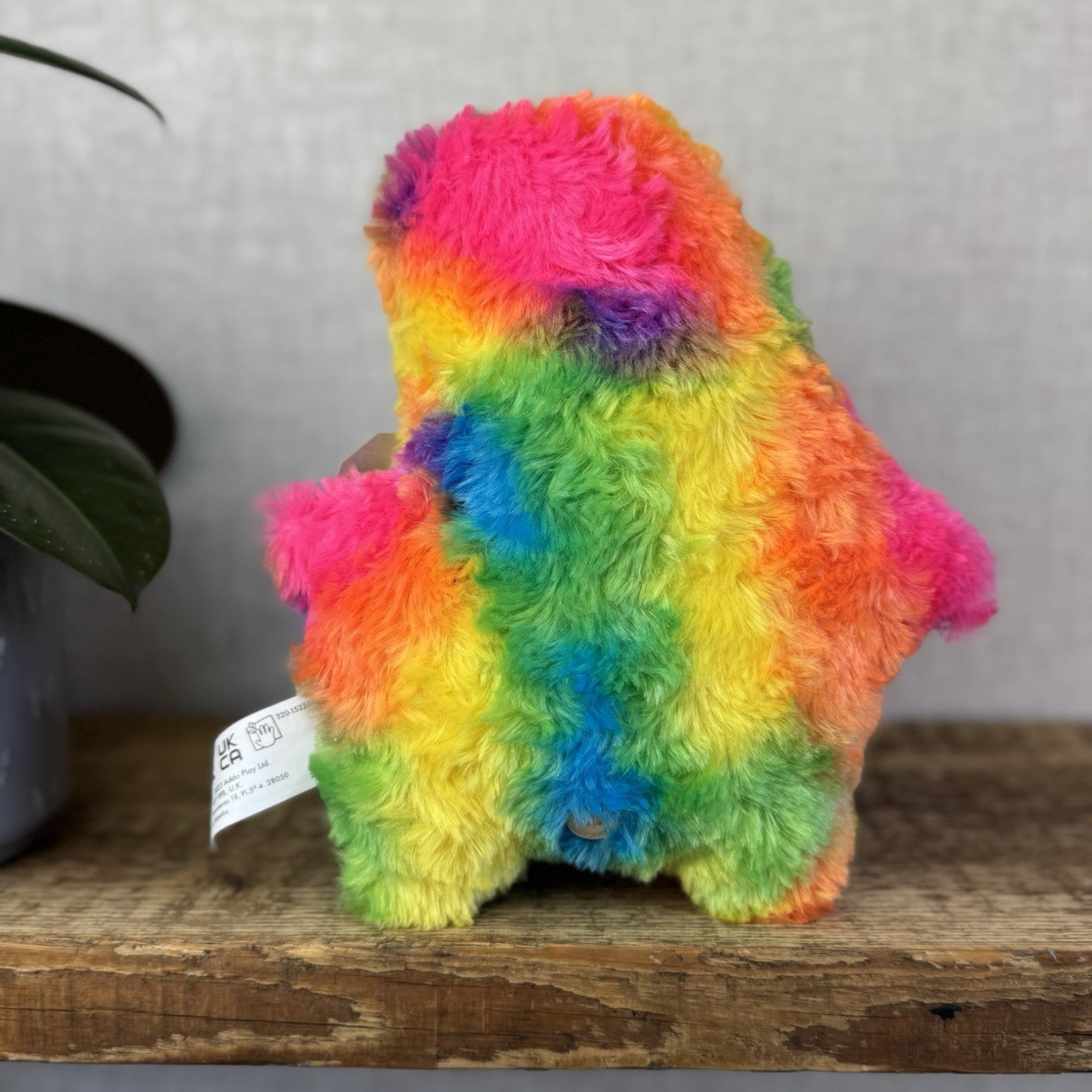 Fuggler Funny Ugly Monster Sir Splodge Alot - Chaos Crew Fluffy Rainbow Fuggler 