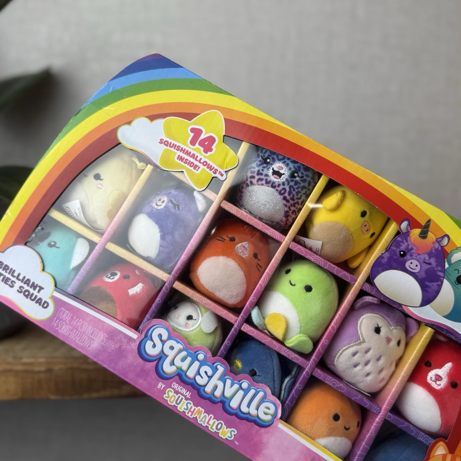 Squishmallow Squishville Best Friends Squad - New In Box (Box Slight Damage) 2"