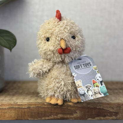 Jellycat Little Rooster - Jellycat Rooster - Small Fluffy Rooster (2)