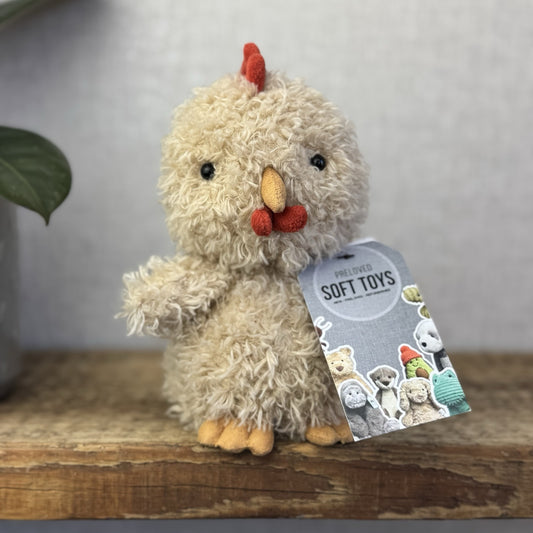 Jellycat Little Rooster - Jellycat Rooster - Small Fluffy Rooster (2)