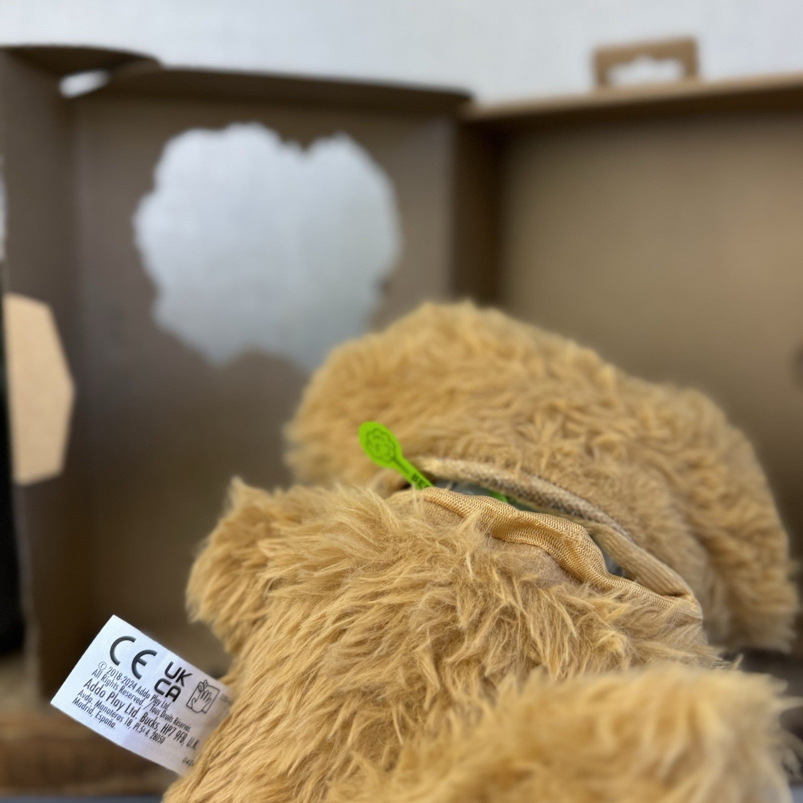 Fuggler Fart Face Sketchy Squirrel - Brand New Unused With Box Funny Ugly Plush