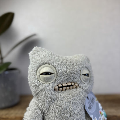 Fuggler Funny Ugly Monster Snuggler Edition - Munch Much Grey Snuggler Rare Soft