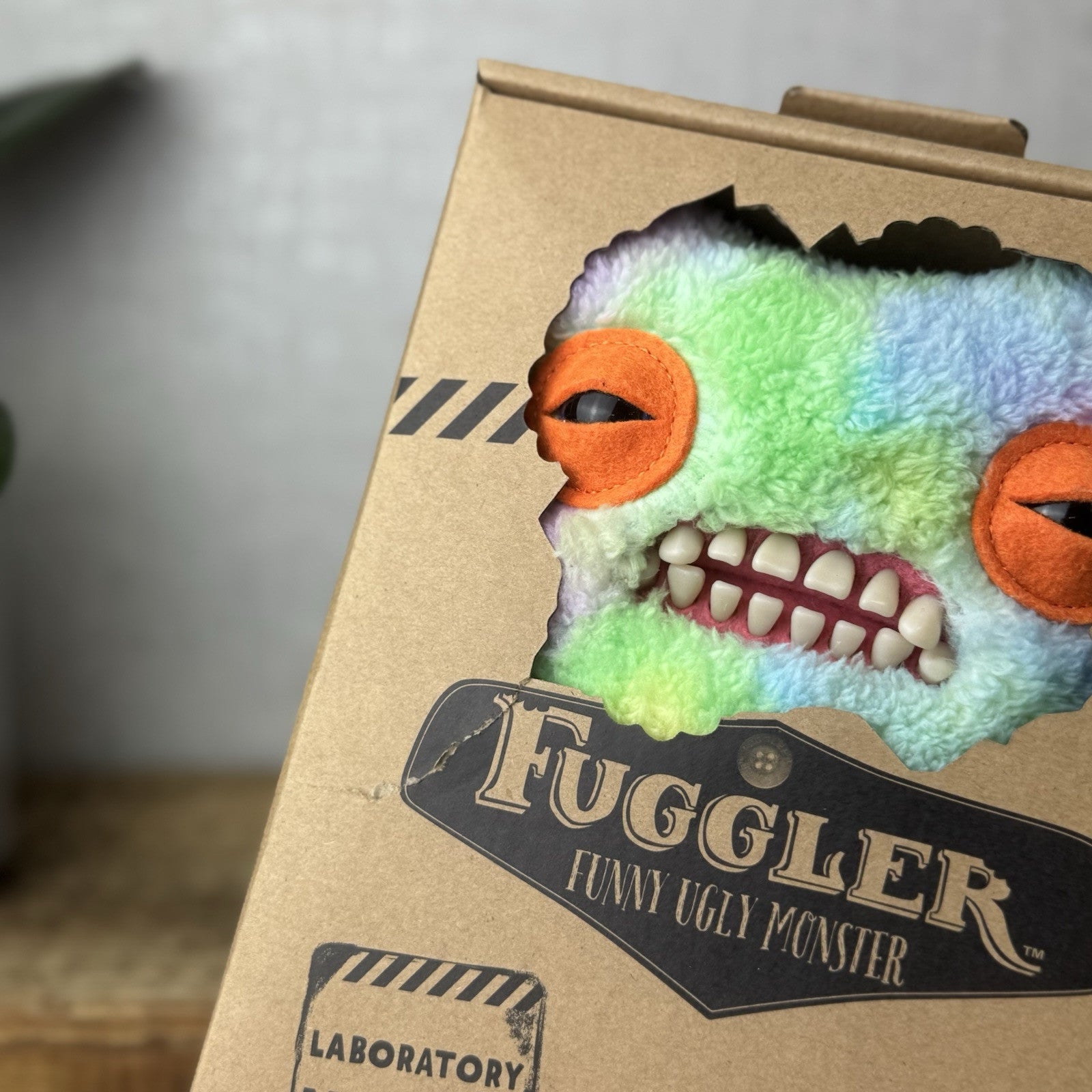 Fuggler Laboratory Misfits - Munch Munch Mix Dye Snuggler Rare Soft With Box