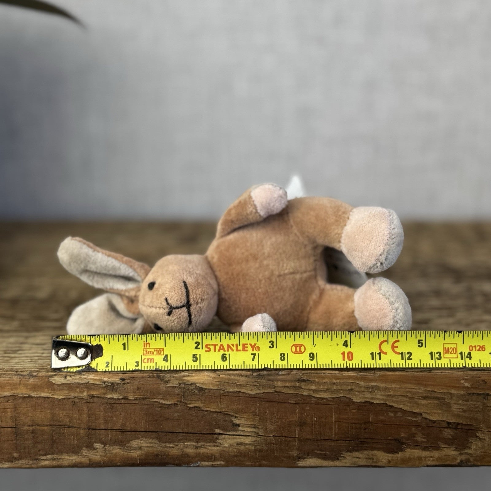 Jellycat Baby Rumble Tumble Bunny - Tiny Vintage Soft Toy Mini Bunny 4" 