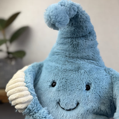 Jellycat Skye Starfish Plush Toy - Large Blye Beanie Starfish Sea Theme Plush 12
