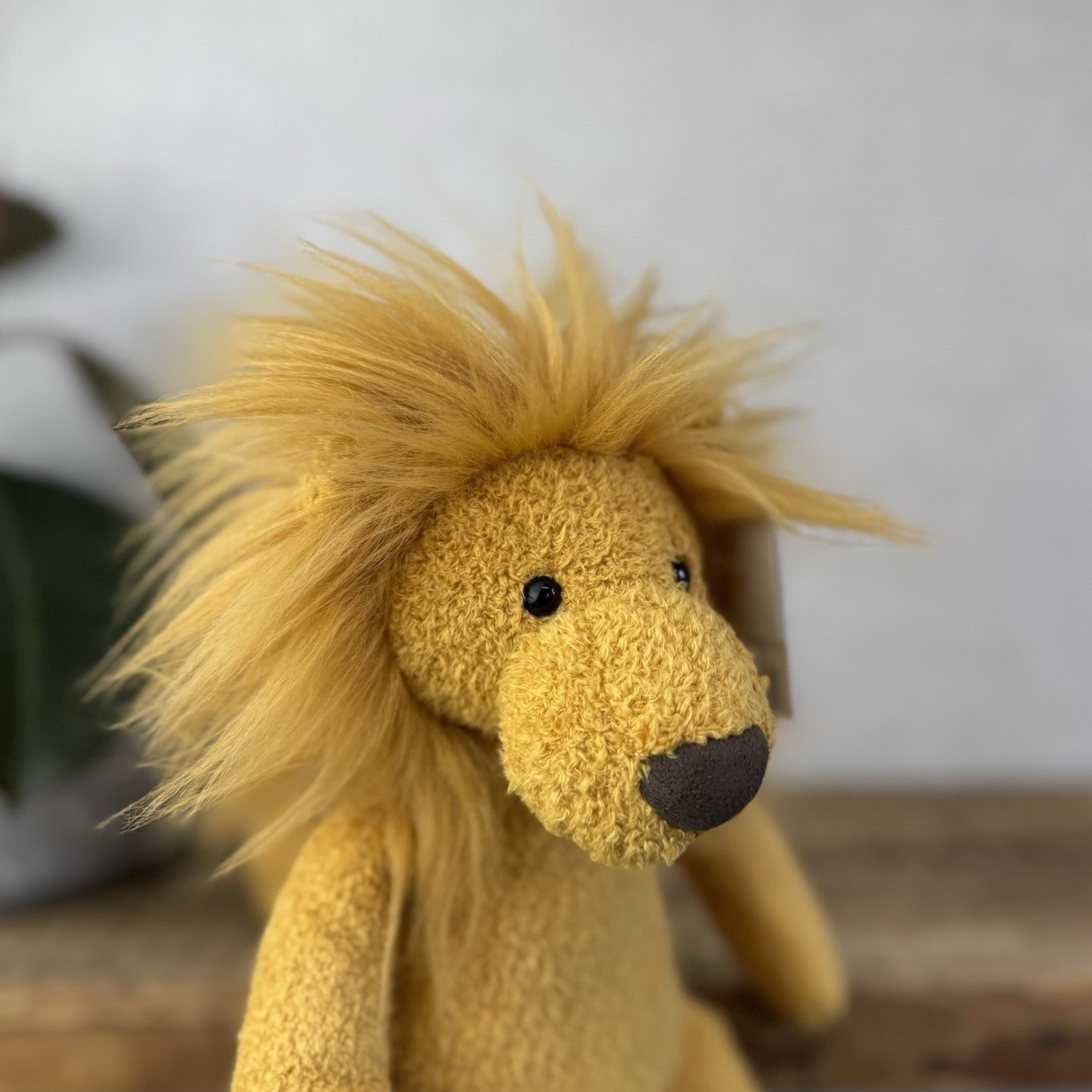 Jellycat Medium Pelhamby Lion - Pristine Retired Jellycat Lion Soft Toy 12" NWT