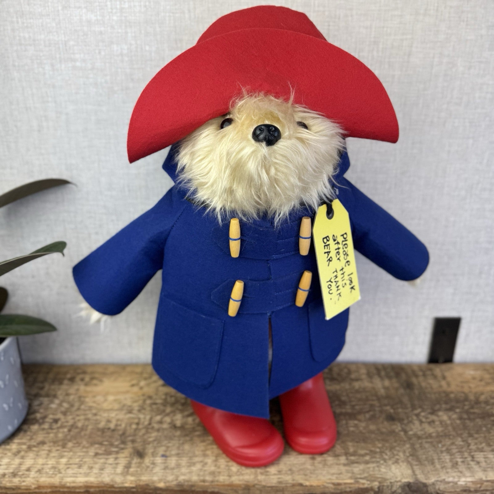 Rainbow Designs Paddington Bear Soft Toy (Gabrielle Designs Replica) 18" Bear