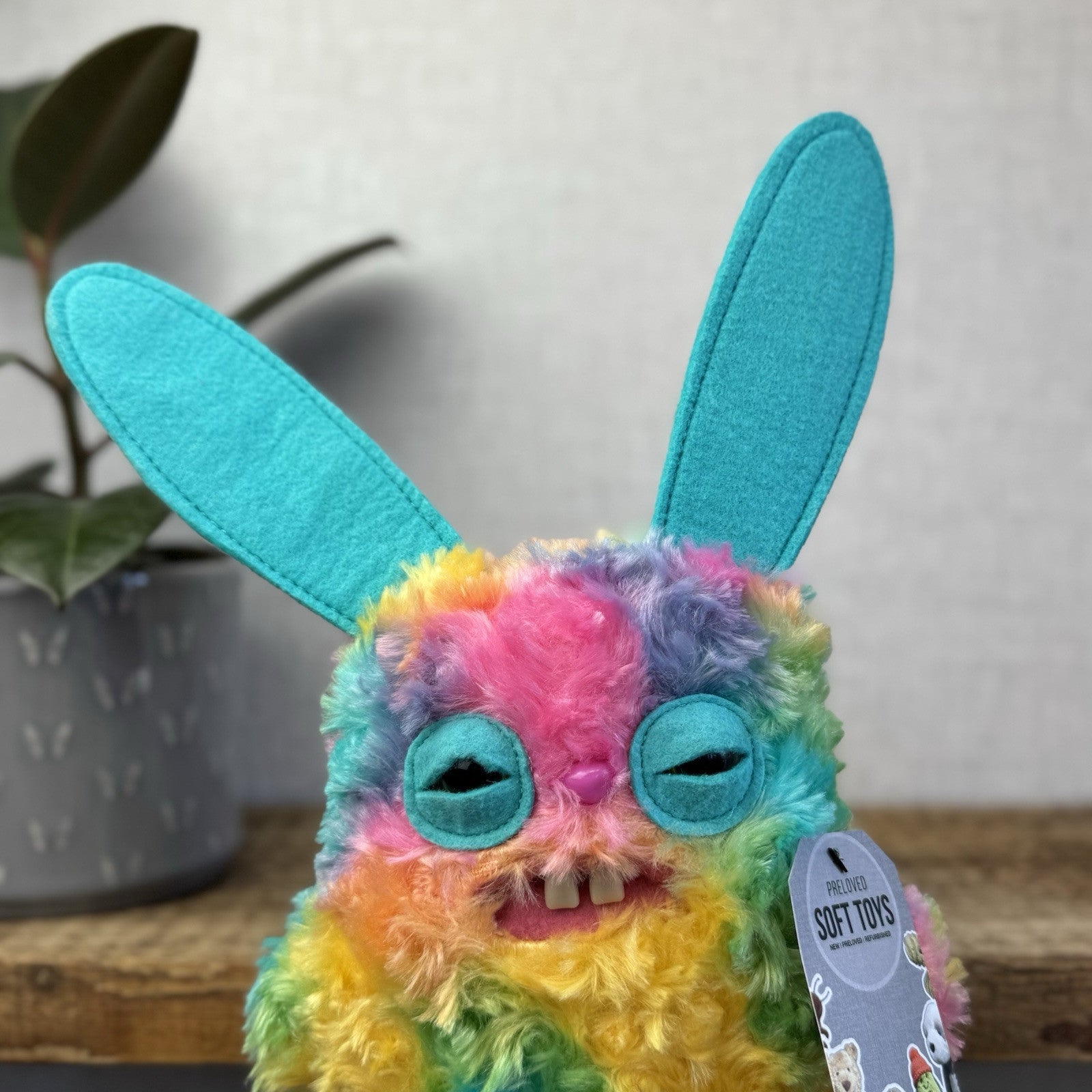Fuggler Budgie Fuggler Snuggler Rabid Rabbit Rainbow Pizza Pants Cute Bunny