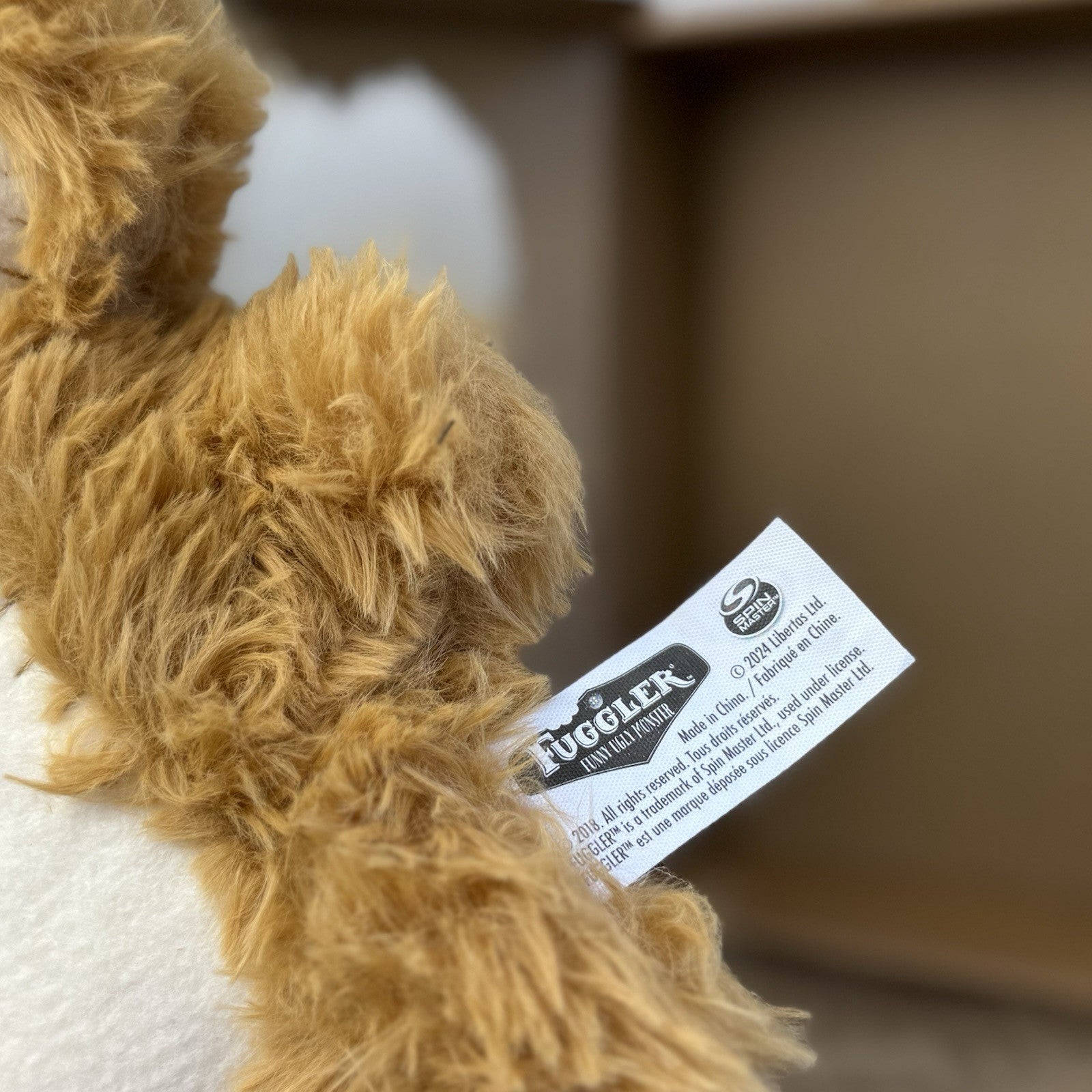 Fuggler Fart Face Sketchy Squirrel - Brand New Unused With Box Funny Ugly Plush