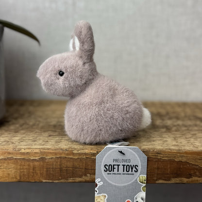 Jellycat Pebblet Mushroom Bunny Rabbit - Small Purple/Brown Rabbit Fluffy (2)