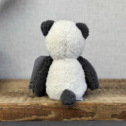 Jellycat Woogie Panda - Jellycat Panda Retired Texture Panda - Small Beanie 9”