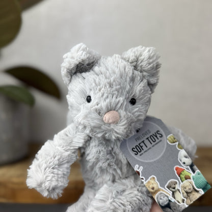 New Jellycat Squiggle Kitty Cat Iggle, Mumble Squiggles Soft Toy Retired Rare