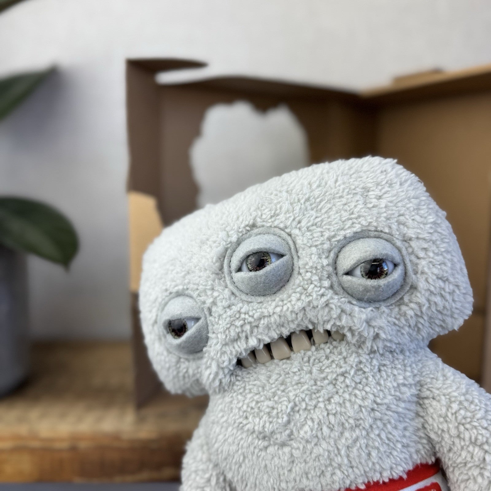 Fuggler Budgie Fuggler - Annoyed Alien Heart Underpants 3 eyed Fuggler With Box 