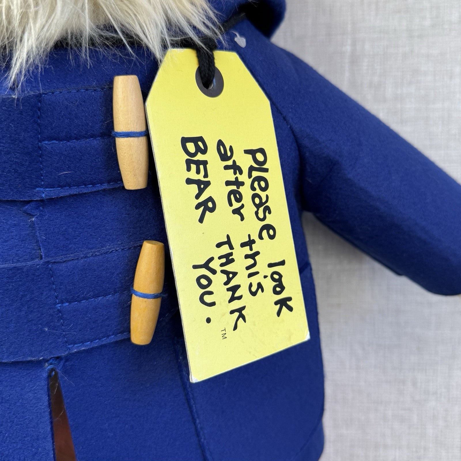 Rainbow Designs Paddington Bear Soft Toy (Gabrielle Designs Replica) 18" Bear