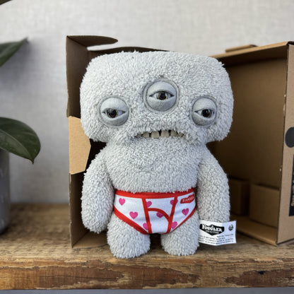 Fuggler Budgie Fuggler - Annoyed Alien Heart Underpants 3 eyed Fuggler With Box 