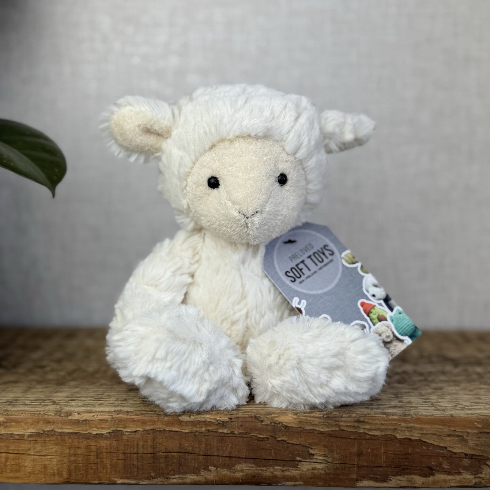 Jellycat Mumble/Squiggles Lamb - Soft Toy Retired Rare Sheep Plush Small 9”