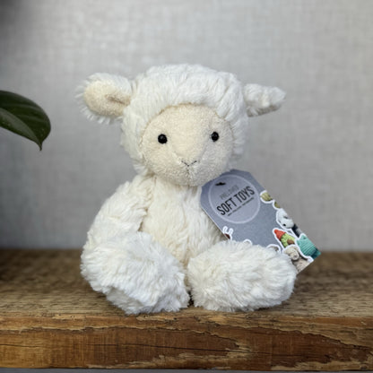 Jellycat Mumble/Squiggles Lamb - Soft Toy Retired Rare Sheep Plush Small 9”