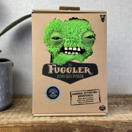 Fuggler Snuggler Edition - Squidge Green Funny Ugly Monster - New With Box