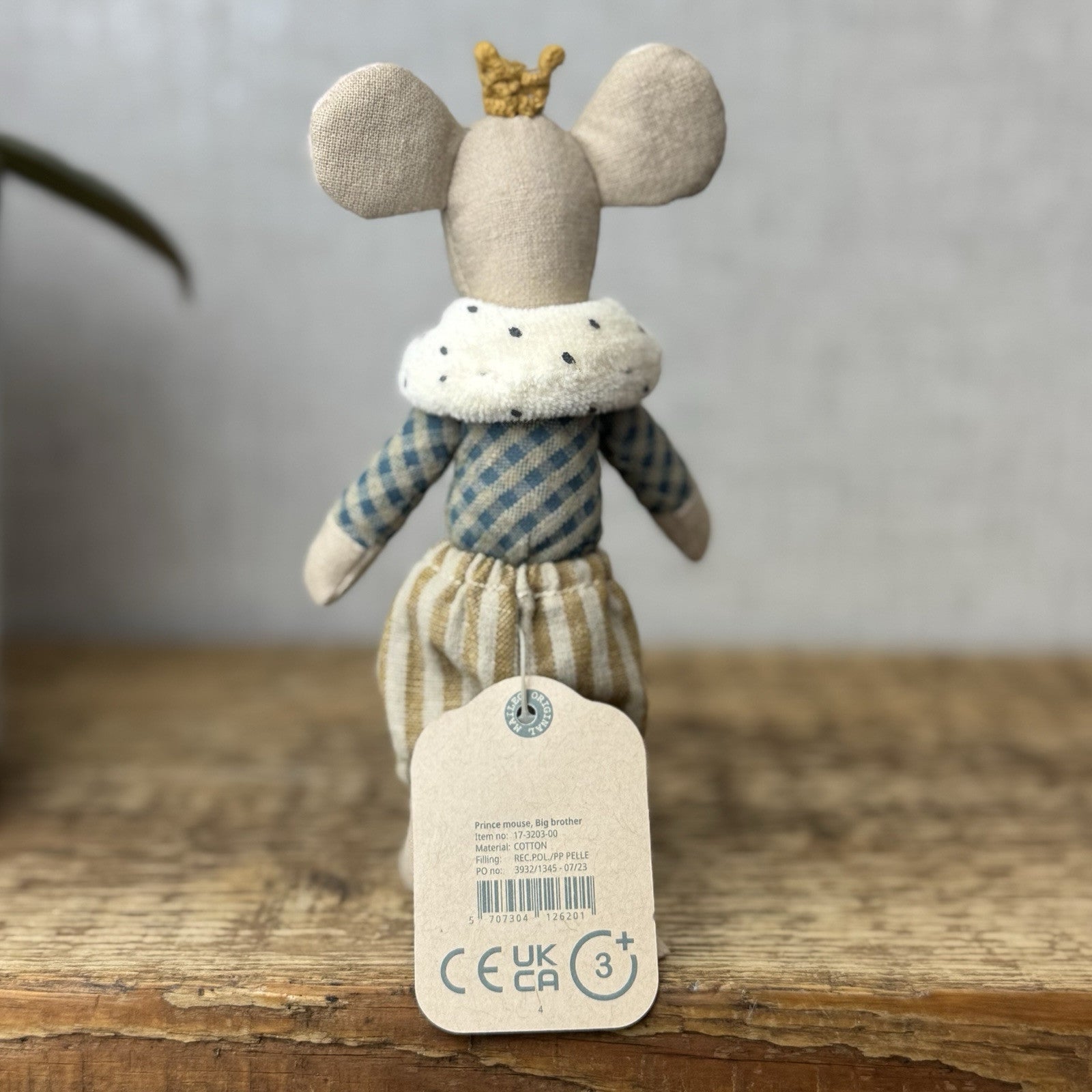 Maileg Big Brother Prince - Retired Prince (Larger Size Mouse)
