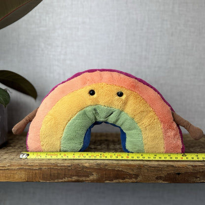 Jellycat Amuseable Rainbow - Rainbow Soft Toy Plush - Rainbow With Arms New Tags