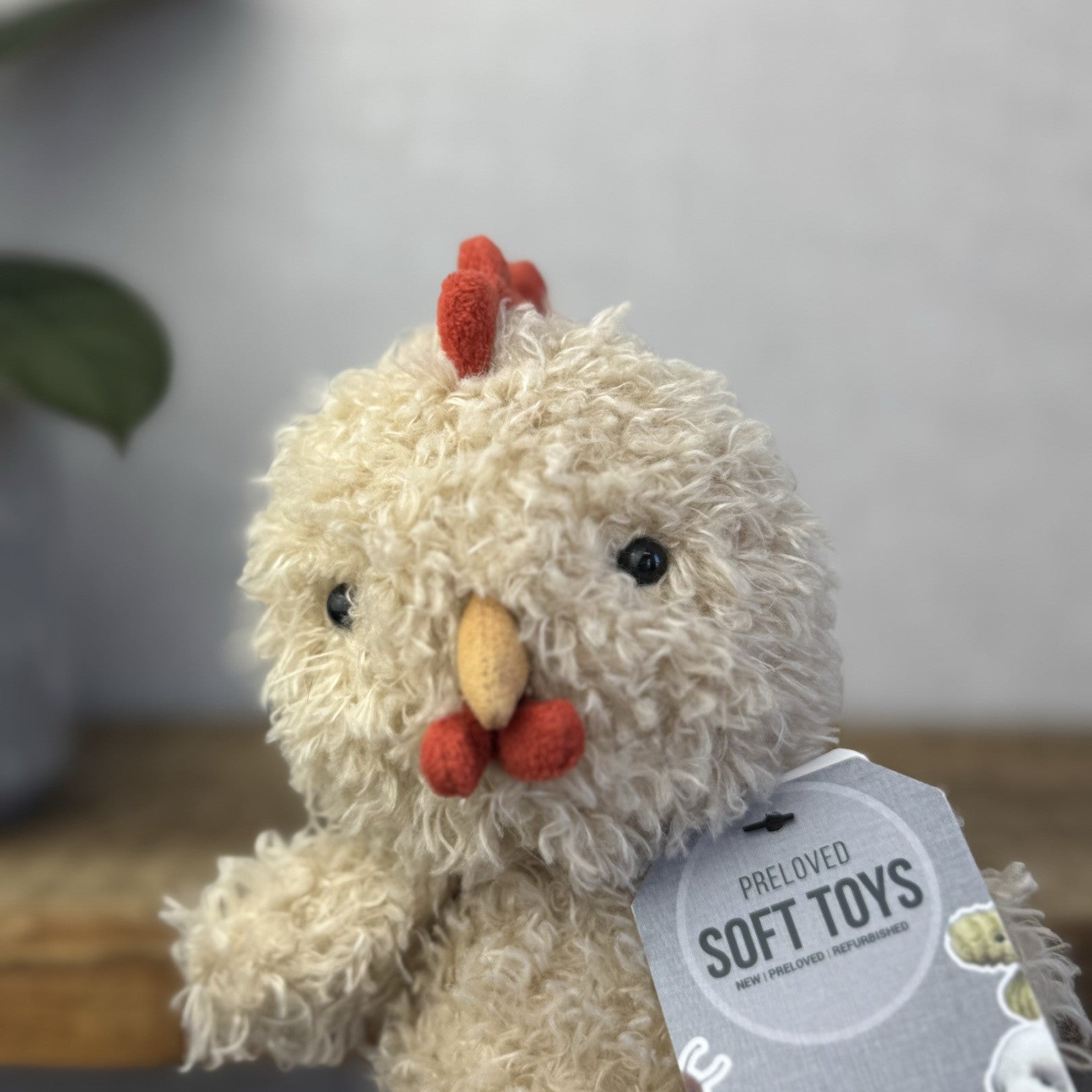 Jellycat Little Rooster - Jellycat Rooster - Small Fluffy Rooster (2)