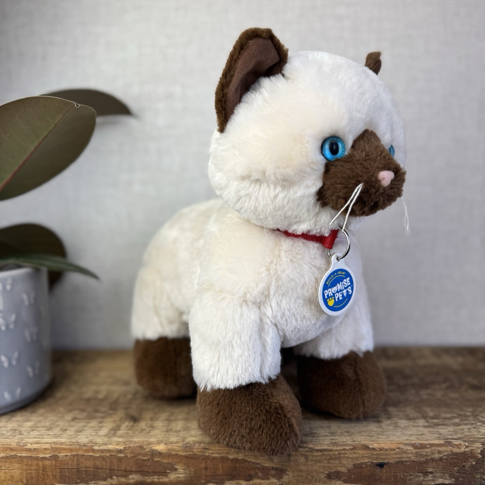 Build A Bear Hello Promise Pets Ragdoll Cat New Without Tags 2016 White/Brown