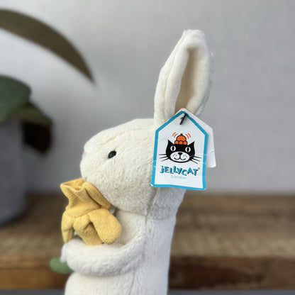 Jellycat Bobbi Bunny Rabbit With Daffodil Flower New With Tags Spring Small 8”
