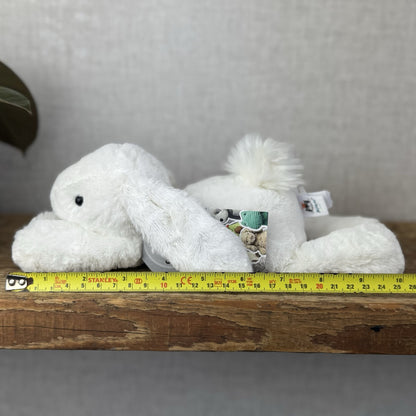 Jellycat SMALL White Smudge Bunny Rabbit - White Company White Bunny Smudge 10”