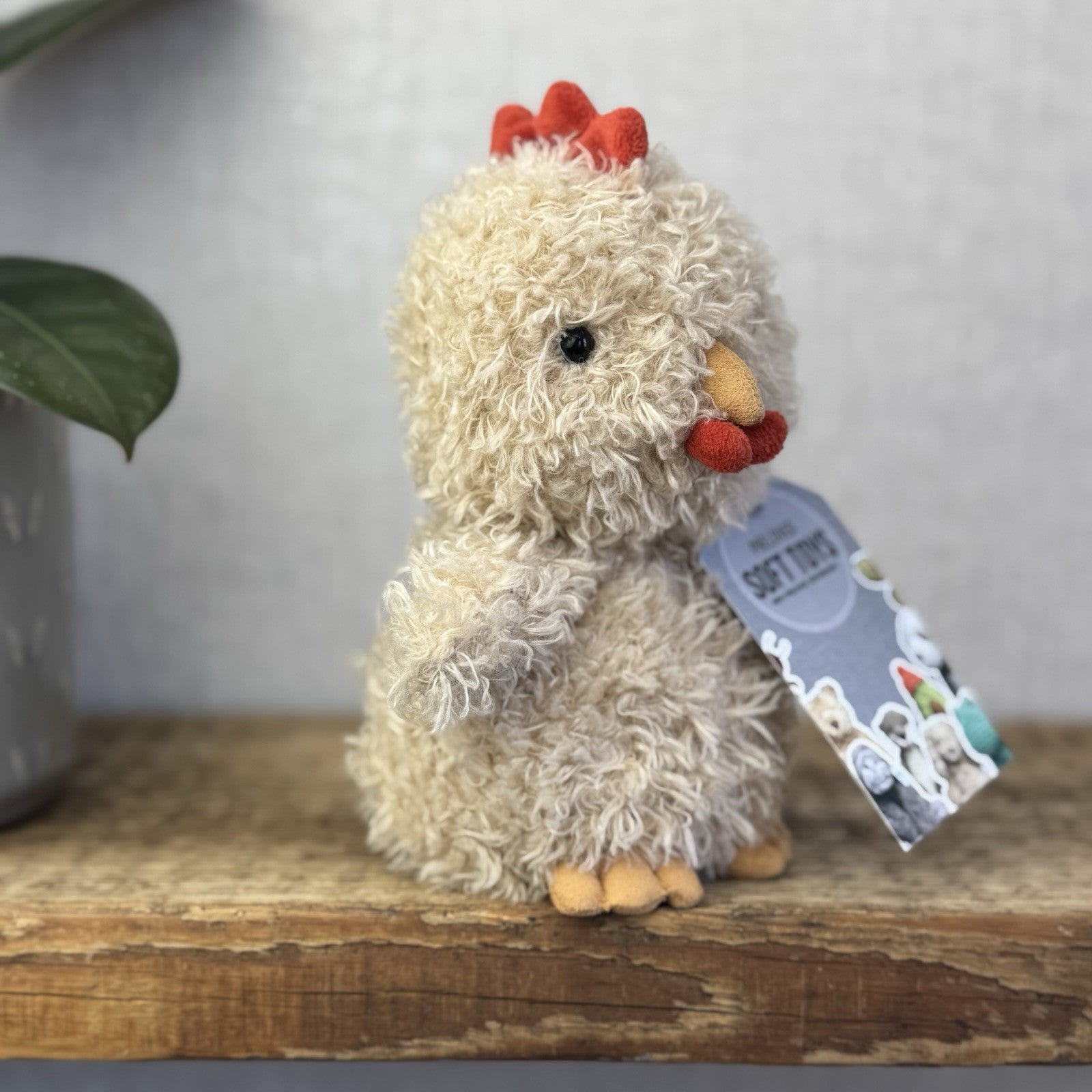Jellycat Little Rooster - Jellycat Rooster - Small Fluffy Rooster (2)