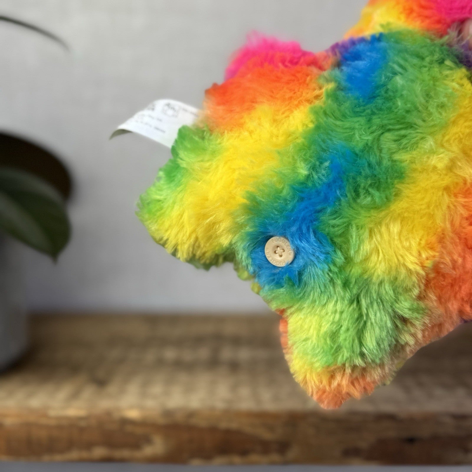 Fuggler Funny Ugly Monster Sir Splodge Alot - Chaos Crew Fluffy Rainbow Fuggler 