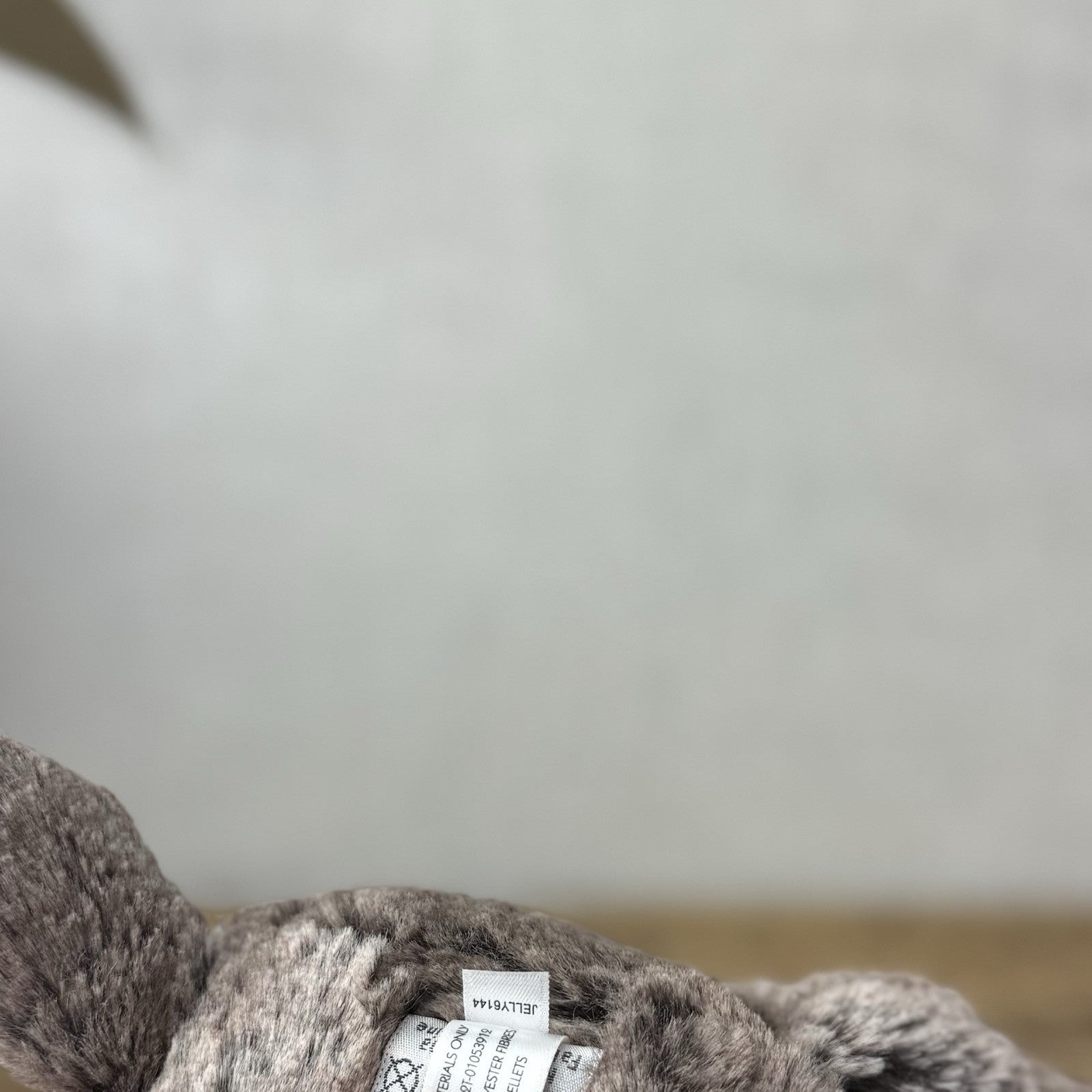 Jellycat Medium Bashful Marmot - Woodland Grey/brown Mix Cottontail Plush 12”