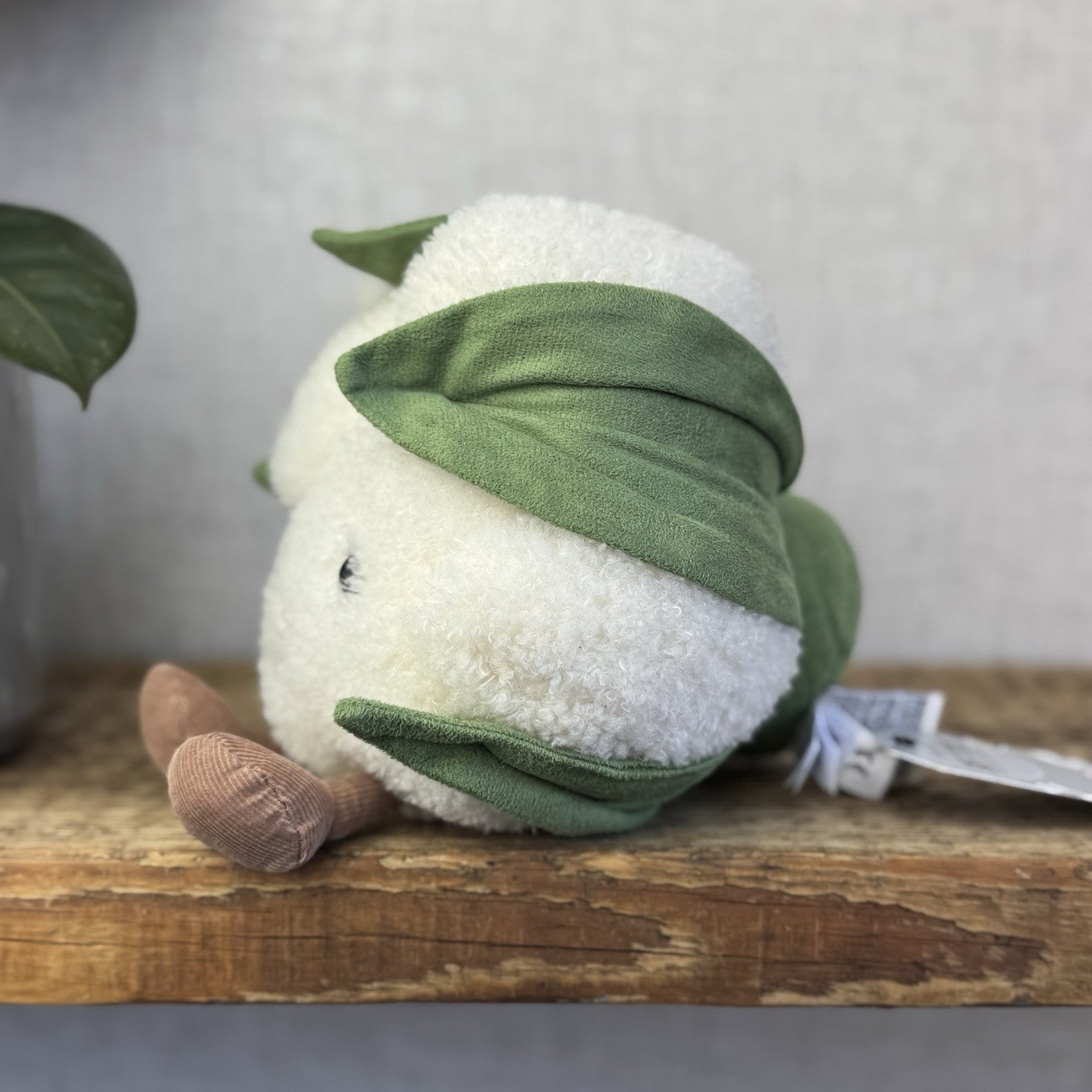 Jellycat Amuseable Cauliflower Soft Toy Plush - Retired Veg Collectible 7”