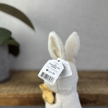 Jellycat Bobbi Bunny Rabbit With Daffodil Flower New With Tags Spring Small 8”