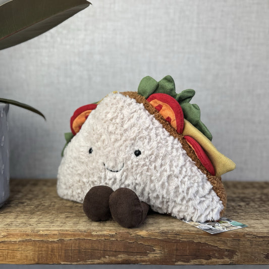 Jellycat Amuseable Sandwich - Jellycat Sandwhich Medium Plush Food 8”