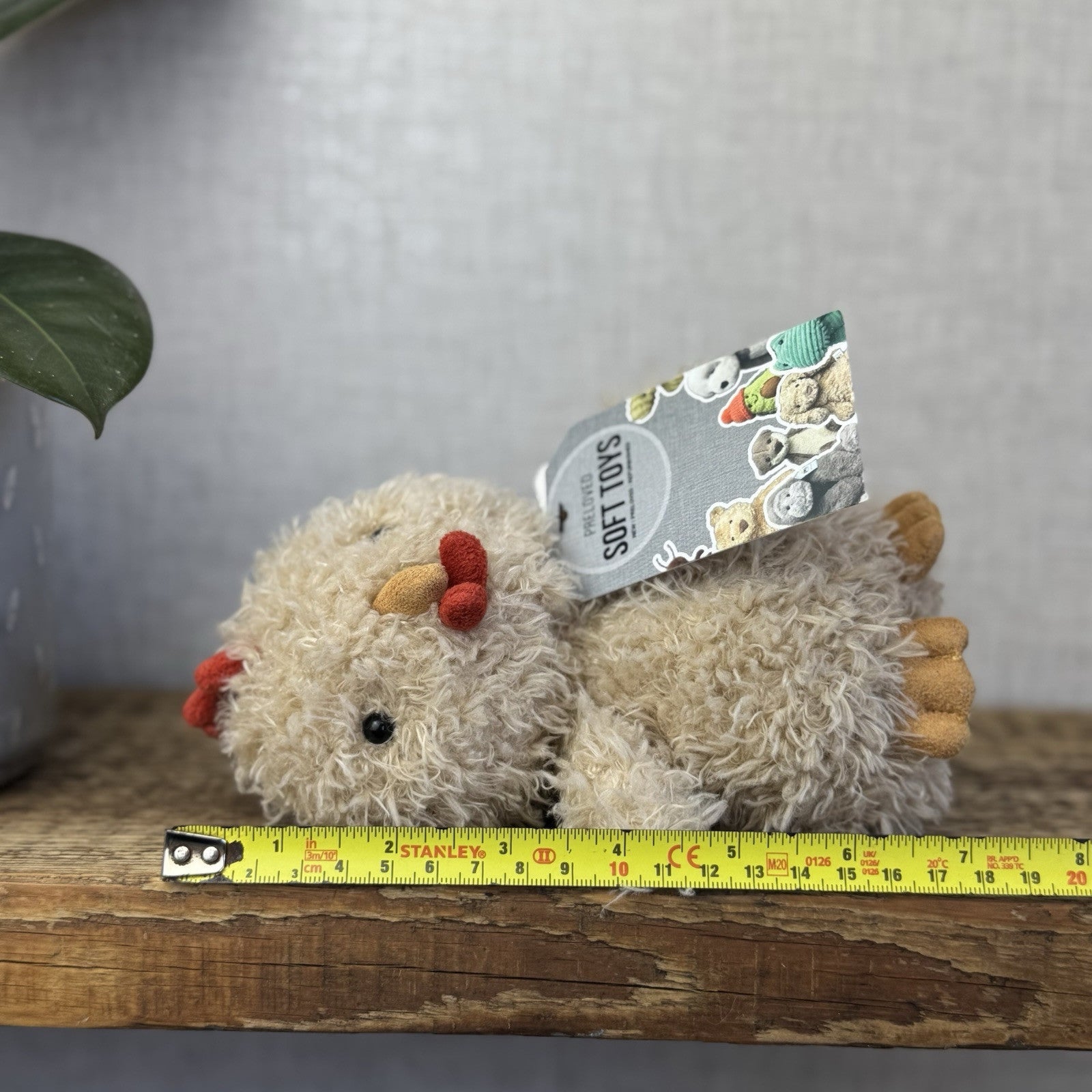 Jellycat Little Rooster - Jellycat Rooster - Small Fluffy Rooster (2)