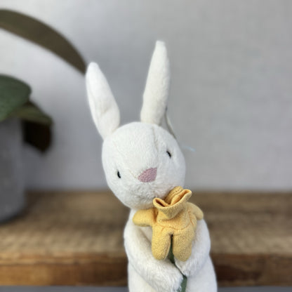 Jellycat Bobbi Bunny Rabbit With Daffodil Flower New With Tags Spring Small 8”