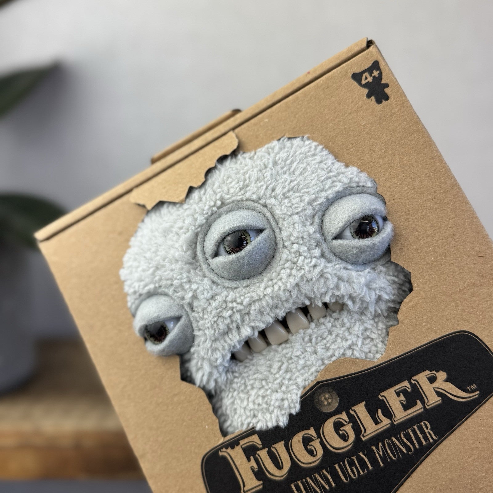 Fuggler Budgie Fuggler - Annoyed Alien Heart Underpants 3 eyed Fuggler With Box 