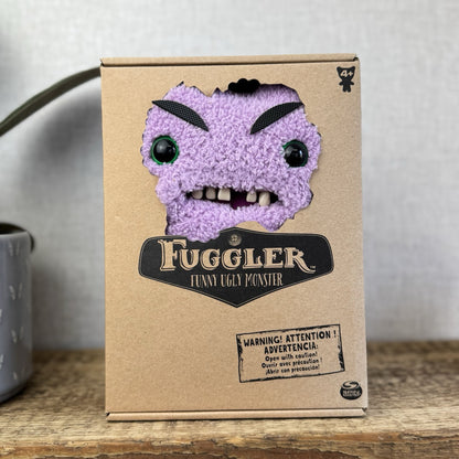 Fuggler Funny Ugly Monster Lilac Gaptooth Mcgoo - Angry Eyebrows With Box