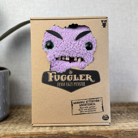 Fuggler Funny Ugly Monster Lilac Gaptooth Mcgoo - Angry Eyebrows With Box