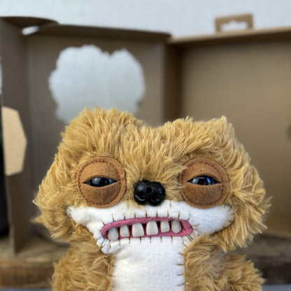 Fuggler Fart Face Sketchy Squirrel - Brand New Unused With Box Funny Ugly Plush