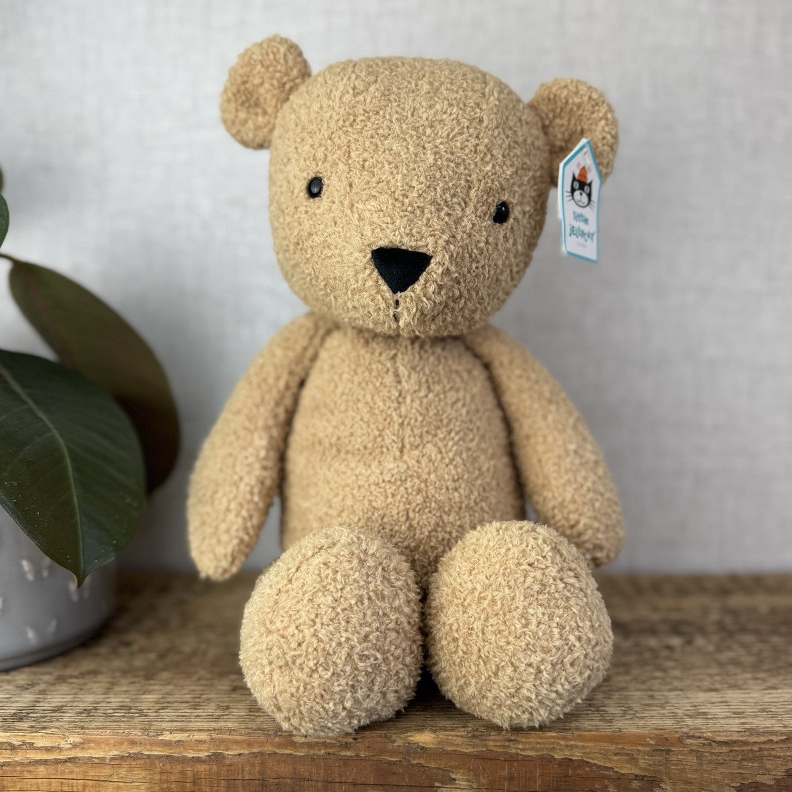Jellycat Big Teddy - Large Little Jellycat Teddy Soft Toy With Tags Pristine 16"