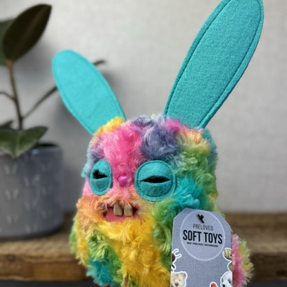 Fuggler Budgie Fuggler Snuggler Rabid Rabbit Rainbow Pizza Pants Cute Bunny