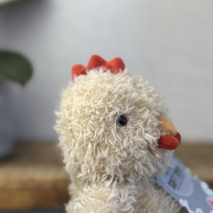 Jellycat Little Rooster - Jellycat Rooster - Small Fluffy Rooster (2)
