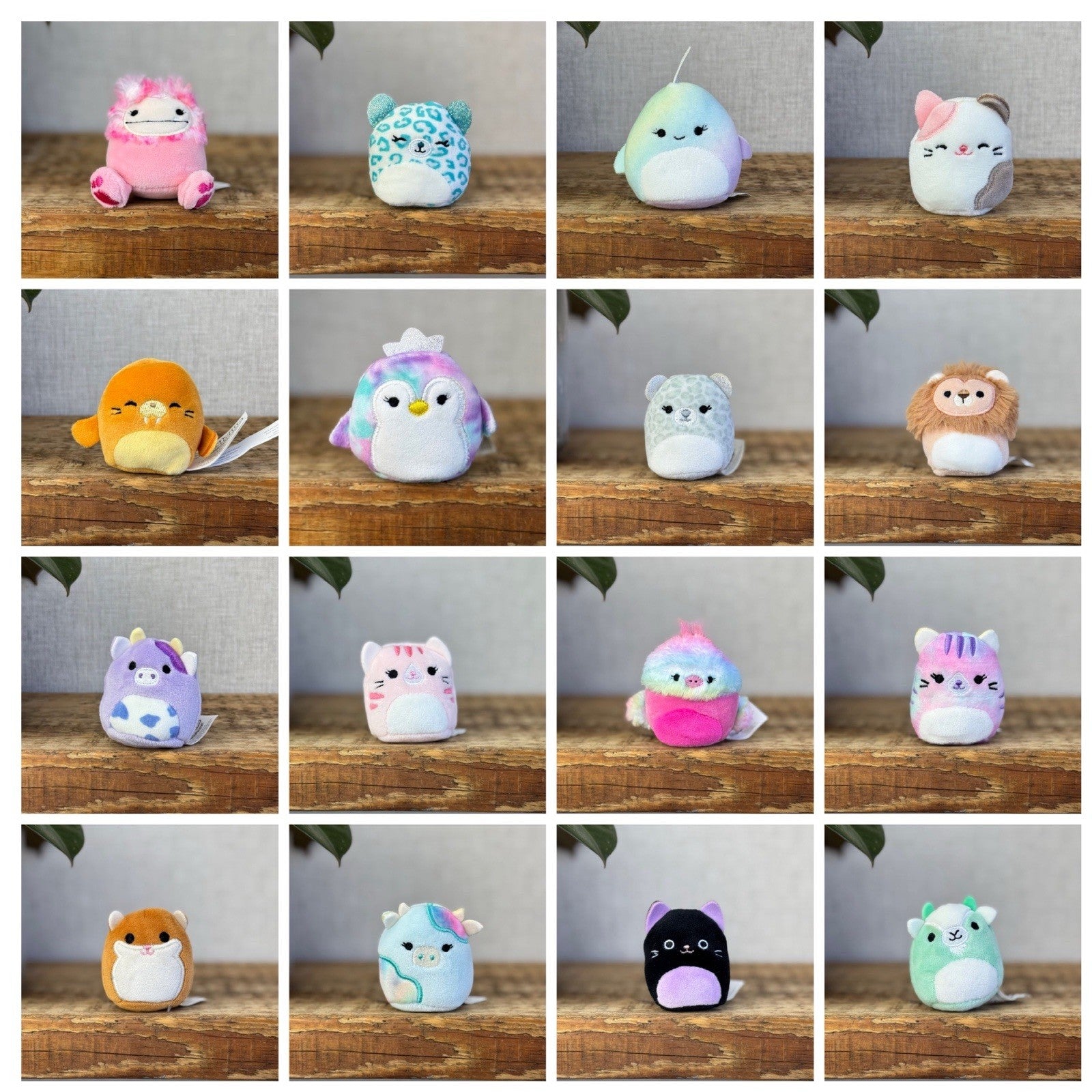 Squishmallow Squishville Pick List - Tiny Squishmallow Collectibles Retired 2"