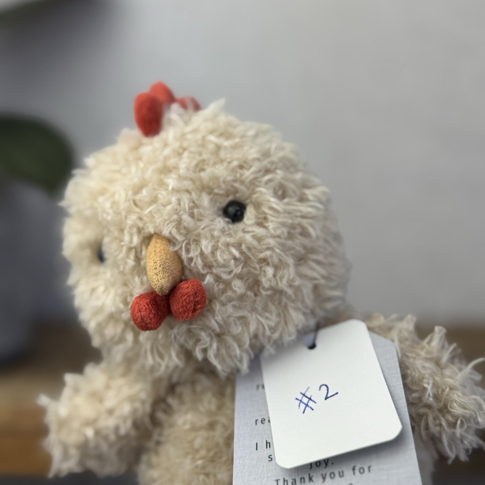 Jellycat Little Rooster - Jellycat Rooster - Small Fluffy Rooster (2)